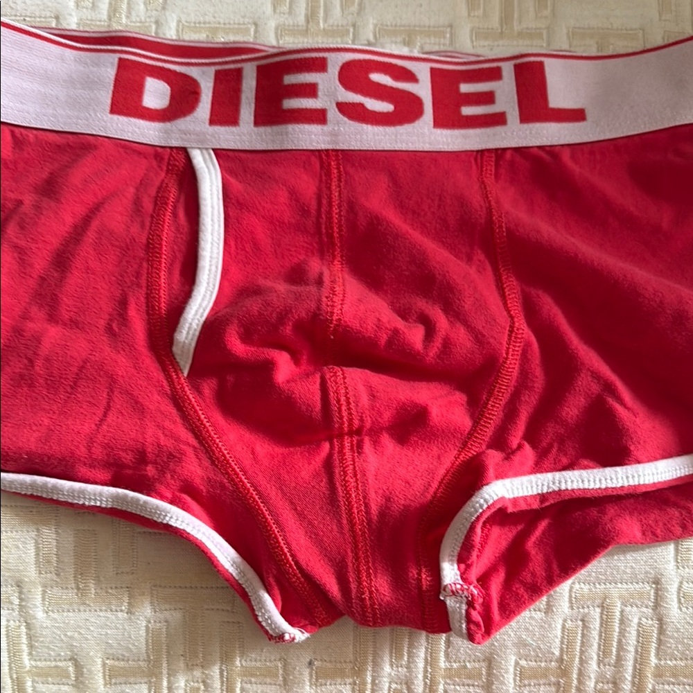 Medium Diesel Men's Red Underwear